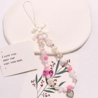 ราคา เคสโทรศัพท์มือถือทั่วไปรูปหมีสีชมพูหัวใจสำหรับเด็กผู้หญิงจี้ลูกปัดโซ่พวงกุญแจ CCD รูปที่แขวนโทรศัพท์เชือกห้อย1ชิ้น (20072768213)