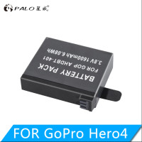 ราคา palo แบตเตอรี่ กล้อง GoPro Hero 4 1600mAh Rechargeable Battery for GoPro Hero 4 (18138202609)
