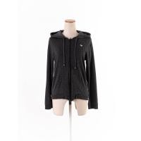 ราคา misty mynx เสื้อคลุมฮู้ดแขนยาวซิปหน้า ป้ายแบรนด์ระบุไซส์ S Preloved (20690050822)