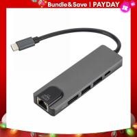 ราคา USB C HUB Type C 3 1 TO 4K HDMI Compatible Gigabit RJ45 USB 3 0 PD ชาร์จเร็วสำหรับ MacBook Air Pro PC HUB (21170594857)