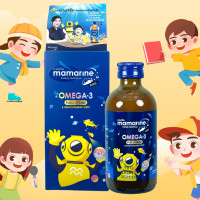 ราคา มามารีน คิดส์ วิตามินเด็ก Mamarine KIDS MAMARINE Omega 3 Plus Lysine น้ำเงิน Mamarine Bio C ส้ม Bio C Plus Elderberry ม่วง (21222538034)