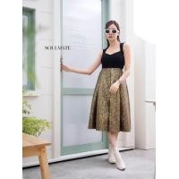 ราคา กระโปรงผ้าโฟมลายวิ้งๆทรง7ชิ้นซิปหลัง เอวยืด27 34นิ้ว (20923579909)
