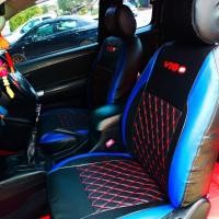 ราคา ส่งฟรี 1 คู่ หุ้มเบาะรถยนต์แบบสวมทับ ลาย VIP 5D TOYOTA VIGO LINE 2 ฟรี หุ้มเบลท์รถยนต์ 1 คู่ (10680350327)