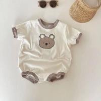 ราคา เสื้อผ้าเด็กทารกเด็กผู้หญิง Romper ทารกแรกเกิดแขนสั้น Jumpsuit Bebe Bodysuits One Pieces (16755941190)