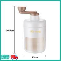 ราคา เครื่องทำน้ำแข็งใส เครื่องบดน้ำแข็งใส แบบมือหมุน เครื่องไสน้ำแข็ง ครื่องทำบิงซู บดน้ำแข็งอย่างรวดเร็ว เครื่องทำน้ำแข็งไสมือ (19524170720)