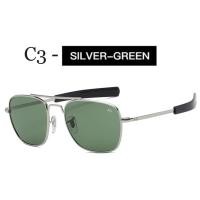 ราคา แฟชั่นใหม่นักบินแบรนด์ผู้ชายแว่นกันแดดนักออกแบบกองทัพอเมริกันออปติคอล AO แว่นตากันแดด AO8054 (17161928885)