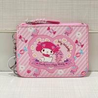 ราคา พร้อมส่ง ที่ใส่บัตร ใส่เหรียญ PU พร้อมขอเกี่ยว ลายการ์ตูน คิตตี้ มายเมโลดี้ (15709496224)