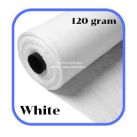 ราคา แผ่นใยสังเคราะห์ ใยสังเคราะห์อัดแผ่น non woven geotextile สีขาว 5 9 ม ขนาด 120 กรัม สำหรับปูสนามหญ้า ทำบ่อ แยกชั้นดิน (10623652128)