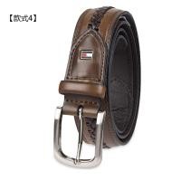 ราคา ต้นฉบับ original Tommy Meiya purchases business leather belt mens youth casual belt clearing rush (19632977382)