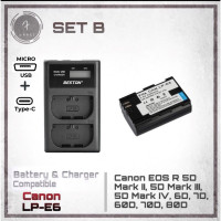 ราคา แบตเตอรี่ Canon LP E6 แถมถุงผ้า สำหรับกล้อง Canon EOS 5DMarkii 5Diii 5D 6D 7D 60D 70D 80D (19815728771)