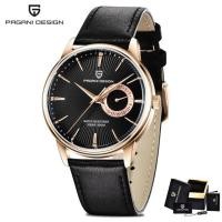 ราคา Pagani Design นาฬิกาควอตซ์ชายหนัง Seiko VH65 แฟชั่นกันน้ำกีฬานาฬิกาผู้ชายนาฬิกาทหาร PD 1654 (16662719756)