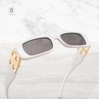 ราคา แว่นกันแดด Balenciaga Dynasty Rectangle BB0096S 011 (20820461064)