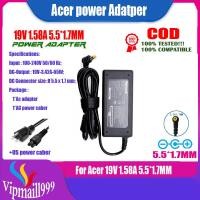 ราคา 19V 1 58A 5 5x1 7mm Power Adapter สำหรับ Acer LCD แหล่งจ่ายไฟหน้าจอ G196HQL G206HL S190WL D255E G206HQL HP A0301R3 DSA 40CA S201HL S211HL (7558296479)