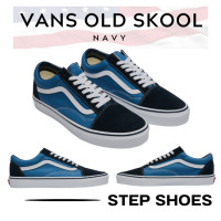 ราคา Vans Old Skool Navy Original รองเท้าผ้าใบ แวนส์ สีน้ำเงินนาวี่ คลาสสิค (1064434283)