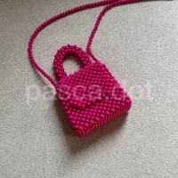 ราคา pasca dot กระเป๋าลูกปัดขนาดเล็ก สะพายคาดตัว xs mini cross body bag beaded (19509945982)