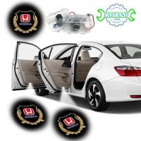 ราคา 2ชิ้นโคมไฟ LED ติดประตูรถยนต์ไฟสำหรับฮอนด้าแอคคอร์ดซีเครื่องฉายเลเซอร์รูปโลโก้ปราศจากความเสียหายอะไหล่รถยนต์ติดตั้ง (19912631009)