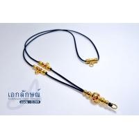 ราคา สร้อยเชือกร่มห้อยพระ ด้านหน้า 3 องค์ ด้านหลัง 1 องค์ เม็ดตุ้มไมครอนไซส์ใหญ่ เกรดดี คุณภาพคุ้มราคา สร้อยห้อยพระแบบห้อย 3 องค์ (7363836250)
