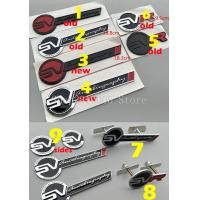 ราคา New Red Block SV SVR Special Vehicle Operation Autobiography ABS Emblem Car Grille Trunk Side Badge Logo Sticker for Range Rover (16464506524)