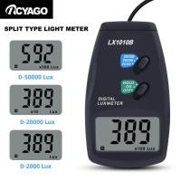 ราคา RCYAGO เครื่องวัดความสว่างแบบดิจิตอล 0 50000 Lux เครื่องวัดแสง LIGHT METER (896806873)