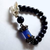 ราคา กำไลหินมงคลพร้อมตะกรุดสีผึ้งครูบากฤษณะและแมลงภู่คำหลวง คุณลูกค้าสามารถเลือกเปลี่ยนหินได้ครับ พุทธคุณ เสริมอำนาจวาสนาบารมี (11321500255)