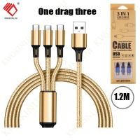 ราคา Charger Tyrant Gold 3 In 1 Set Fast Charger สายชาร์จ USB Fast Charger สำหรับ Ipad Iphone Lightning Cable 1 2M สายชาร์จยาวสำหรับ Android Type C สายชาร์จ Fast Charge สำหรับ Android Micro USB Fast Charge