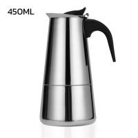 ราคา lights4u มอคค่าพอท รุ่นสแตนเลส หม้อต้มกาแฟ เครื่องชงกาแฟสด เตาหม้อกาแฟมอคค่า Moka สแตนเลสกาแฟ 300ml 450ml coffee moka pot (4732214861)