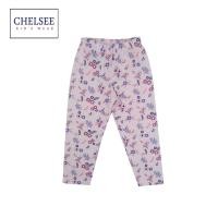 ราคา Chelsee กางเกงเลกกิ้ง เด็กผู้หญิง รุ่น 237906 ลายดอกไม้ ผ้า 95 Cotton 5 Spandex มีความยืดหยุ่น อายุ 2 10ปี กางเกงเด็กโต (19688441509)