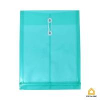 ราคา แฟ้มใสใส่เอกสารแบบเชือกผูก ซองพลาสติกใส่เอกสาร ขนาด A4 มีให้เลือก 4 สี (20457713148)