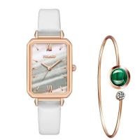 ราคา Women Watch Bracelet Set Watch Starry Sky WristWatch Fashion Ladies Leather Watch Clock for Women Relogio Feminino Montre Femme (19982347152)