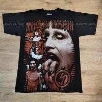 ราคา เสื้อยืดพรีเมี่ยม MARILYN MANSON BOOTLEG เสื้อวง เสื้อทัวร์ บูทเลทของแท้แน่นอนS 5XL (20224062483)