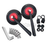 ราคา กระจกมอเตอร์ไซค์ สีดำ พร้อมกล่อง กระจกมองข้างมอเตอร์ไซค์ กระจกแต่งมอเตอร์ไซค์ for VESPA Sprint S Primavera 125 150 GTS300 GTV300 GTS GTV 300 2013 2021 (13356582072)