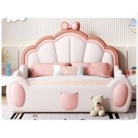 ราคา New เตียงเด็กเจ้าหญิง เตียง แถมฟรี บันได สไลเดอร์ ตกแต่งห้องของลูกคุณปราสาทในฝัน ไม้ หนัง สีชมพู เตียงเด็กสั่งทำพิเศษ (20466272050)