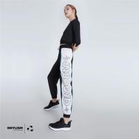 ราคา UNBOUND FAST TRACT JOGGER กางเกงจ๊อกเกอร์ ขาจั๊ม เอวยางยืดสีดำ แถบข้างสีขาว ผ้ารีไชเคิลจากขวดพลาสติก (10551619187)