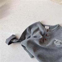 ราคา เสื้อสเวตเตอร์คอกลมสำหรับเด็ก เสื้อยืดแขนยาวปักลายการ์ตูนสำหรับเด็กผู้ชาย (20265481044)