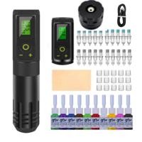 ราคา เครื่องสัก เครื่องสักไร้สาย tattoo machines พอร์ตชาร์จ Type C wireless tattoo pen ปากกาสักไร้สายเครื่องสักปากกา (21259584087)