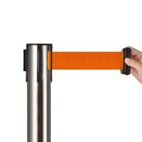 ราคา เสากั้นทางเดินสแตนเลส เสากั้นบริเขต เสากั้นทางเดิน เสาคิว เสากั้นคิว เสาสแตนเลส ความสูง 90 Cm ชนิดสายดึงกลับอัตโนมัติ ราคาต่อต้น (19791763562)