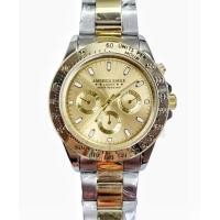 ราคา America Eagle นาฬิกาข้อมือผู้ชาย กันน้ำ100 สายแสตนเลส สีเงิน 2กษัตริย์ นาฬิกาอเมริกันอิเกิ้ล นาฬิกาผู้ชายสายเหล็ก RC819 (17808469891)