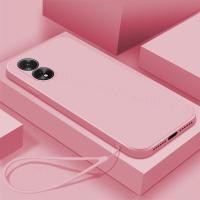ราคา ปลอกอ่อนเคสโทรศัพท์สำหรับ A38 OPPO OPPO A18เคสขอบของเหลวปกปิดได้เต็มที่น่ารักสีลูกกวาดฝาหลัง T1 15หกสี (20863886354)