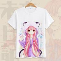 ราคา Anime Future Diary T เสื้อคอสเพลย์ผู้ชาย Mirai Nikki แขนสั้นการ์ตูน Gasai Yuno เสื้อยืด t เสื้อ Tops (19880668602)