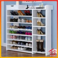 ราคา ชั้นวางรองเท้า ตู้รองเท้า ชั้นวางรองเท้า ชั้นวางรองเท้าไม้7ชั้น D842 (19996995918)