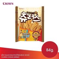 ราคา ขนมเกาหลี CROWN churros 84g ชูโรส ขนมอบกรอบปาท่องโก๋สเปน 크라운제과 츄러스 84g (18919613743)