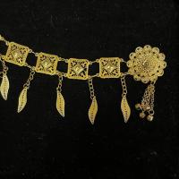 ราคา vintage jewelryเครื่องประดับไทย ชุดไทย เข็มขัดผู้หญิงลายดอกไม้ จี้เข็มขัด เข็มขัดวินเทจ เข็มขัดสีทอง เข็มขัดเงิน (18537864249)