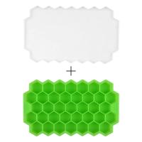 ราคา ถาดน้ำแข็งด้านล่างนุ่ม 6 ตารางกล่องน้ำแข็งก้อนช่องแช่แข็งแม่พิมพ์ซิลิโคนโฮมเมดกล่องน้ำแข็งตู้เย็นพร้อมฝาปิด (20643086368)