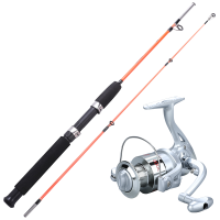 ราคา Sougayilang ชุดคันเบ็ดและรอกตกปลา 2 ส่วน 1 2 ม คันเบ็ดปั่นและอัตราส่วนเกียร์ 5 2 1 6BB รอกตกปลาตกปลาชุดเต็มสำหรับรอกตกปลาน้ำจืดและน้ำเค็ม (20673041687)
