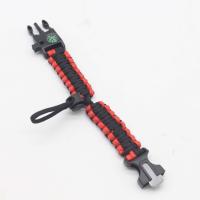 ราคา ISSI Diary กลางแจ้ง 5 in 1 สร้อยข้อมือฉุกเฉินมัลติฟังก์ชั่น Paracord สร้อยข้อมือการอยู่รอดเข็มทิศหินเหล็กไฟมีดอยู่รอดนกหวีด (19349765875)