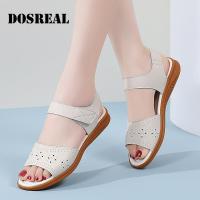 ราคา รองเท้าแตะรัดส้นชาย DOSREAL สำหรับผู้หญิงพื้นรองเท้ายางหนังแท้สไตล์ใหม่เกาหลีรองเท้าแตะผู้หญิง Espadrille (19808201019)