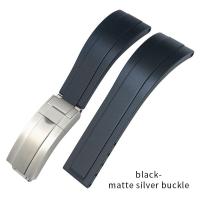 ราคา ยางธรรมชาติสายรัดนาฬิกาข้อมือ18มม 19มม 20มม 21มม เหมาะสำหรับเรือดำน้ำ Rolex Daytona Gmt Oyysterflex เรือยอชท์ Master Seiko ปรับได้ง่าย (19851134635)