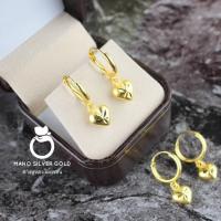 ราคา ต่างหู ต่างหูห่วงทอง 0439 ห่วงหัวใจ ทองไมครอน ต่างหูห่วงแบบตัดลาย ต่างหูทองสวย ต่างหูแฟชั่น (13005545617)
