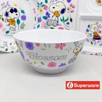 ราคา ขายแยกชิ้น จานข้าวเด็ก ชาม ถาดหลุม แก้วน้ำ ช้อนส้อม เมลามีน Snoopy Blossom Superware ศรีไทยซุปเปอร์แวร์ 1 ชิ้น item sell SEPERATELY (16556271050)