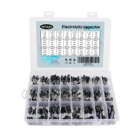 ราคา 500 PCS 0 1UF 1000UF Aluminum Electrolytic Capacitors 10V 16V 25V 50V Capacitors 24 Values Mix Electrolytic Capacitor Assorted Kit Set with Box (20976208493)